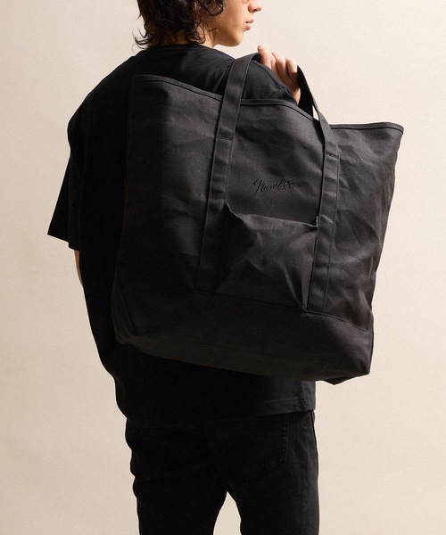 CANVAS BIG TOTE BAG / コットン キャンバス ビッグ トートバッグ