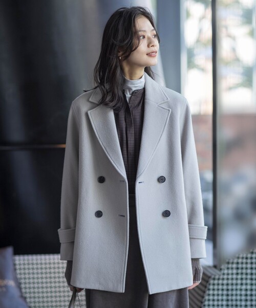 Jackal 140sソフトメルトン Pコート（ピーコート）｜J.PRESS（ジェイ