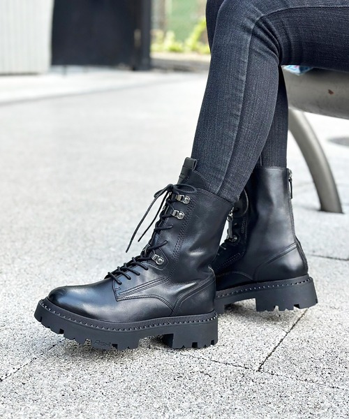 ASH（アッシュ）の「【GREAT】レースアップ厚底ブーツ（ブーツ）」 - WEAR