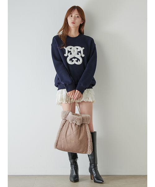 セール】【WEB限定/ボアコレクション】ボアロゴスウェット（スウェット