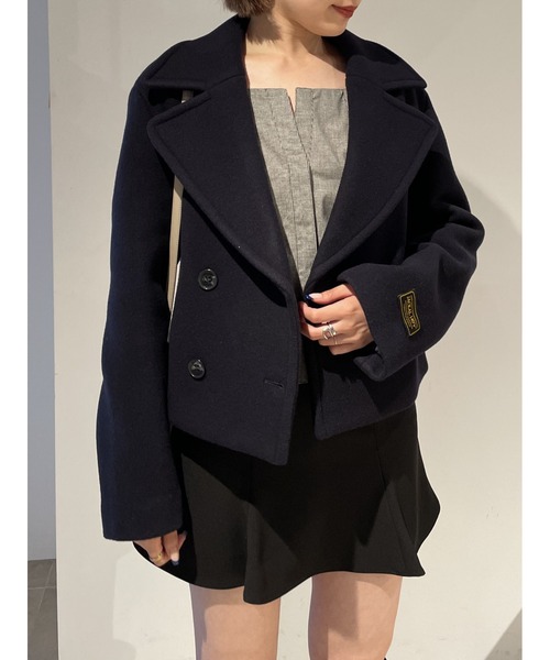 SNIDEL（スナイデル）の「ウールショートPコート（その他アウター