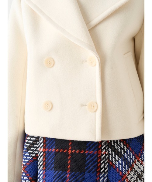 SNIDEL（スナイデル）の「ウールショートPコート（その他アウター