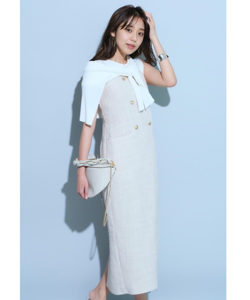 JUSGLITTY（ジャスグリッティー）の「テーラリングキャミワンピース