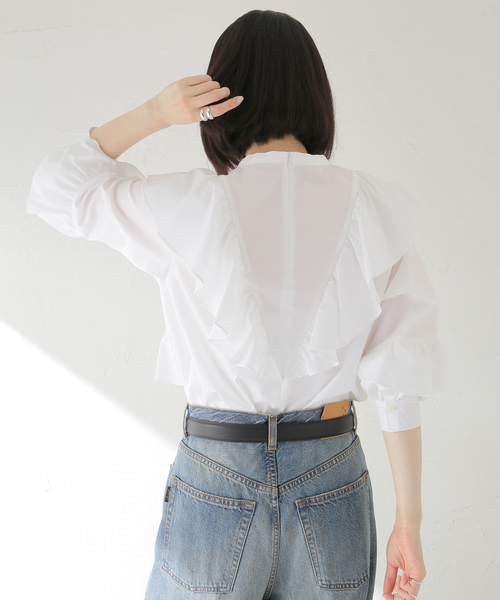 Spick & Span（スピックアンドスパン）の「コットンブロードフリル