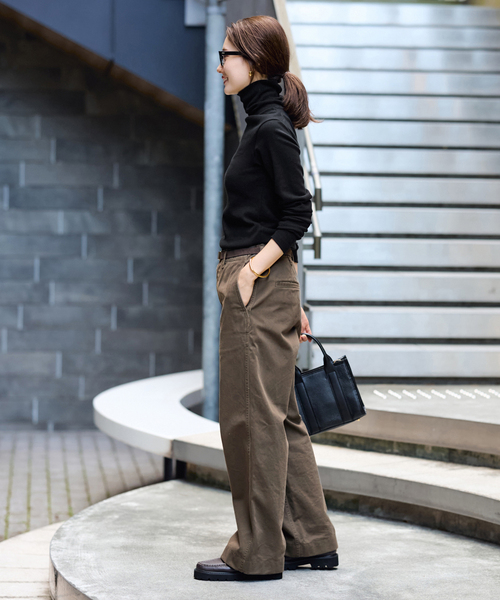 FRAMeWORK（フレームワーク）の「≪追加≫OVER SIZED CHINO パンツ