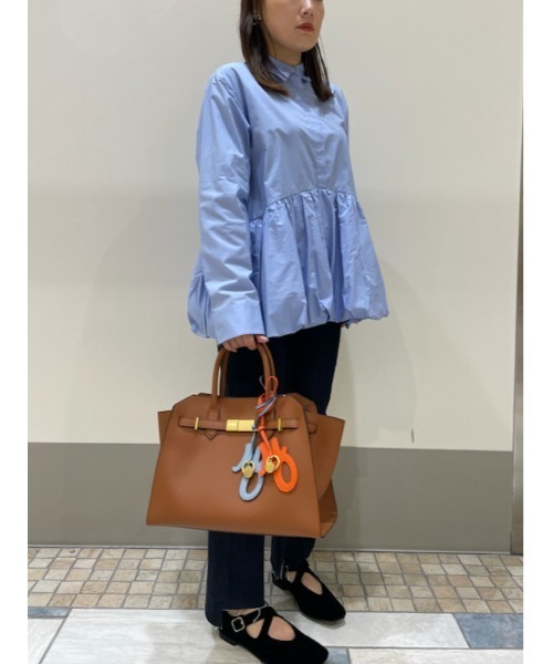 Mila Owen（ミラオーウェン）の「ベルト付きラージハンドバッグ