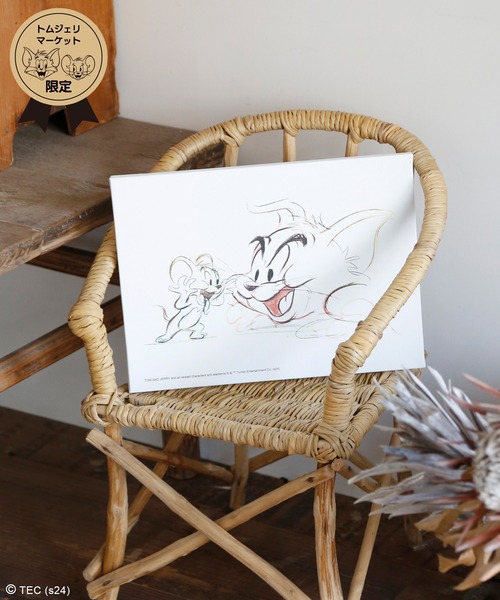 公式】TOM and JERRY ミニキャンバスアート（ポスター/アート