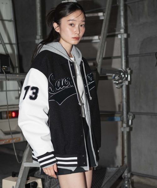 セール】WEGO/メルトンワッペンスタジャン（スタジャン）｜WEGO