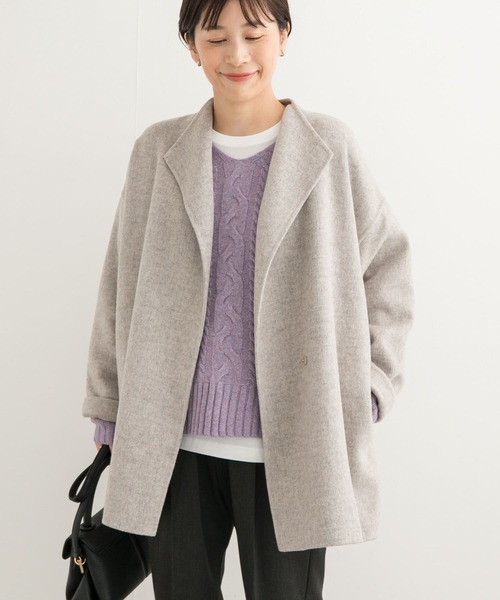 セール】ウールリバーミドルガウンコート（その他アウター）｜URBAN