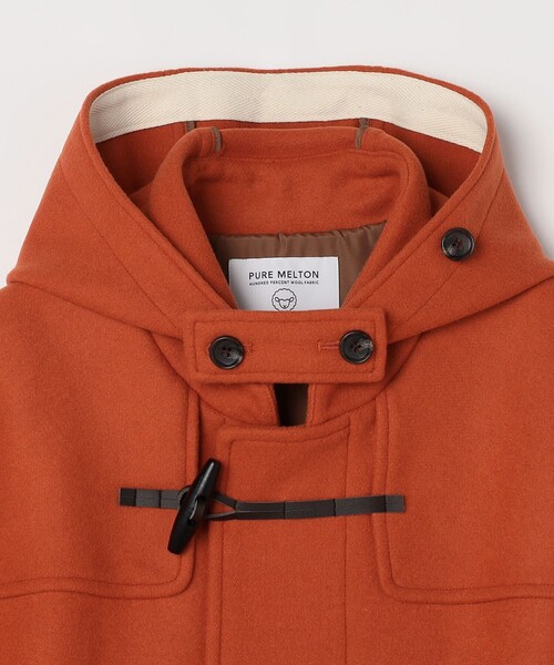 SHIPS any: PURE WOOL MELTON ダッフル コート 25AW◇（ダッフルコート