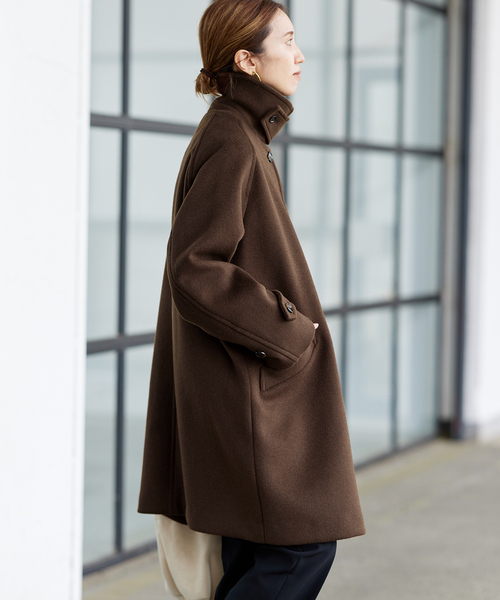 FRAMeWORK（フレームワーク）の「ラムウールMIXシャルムバルカラー