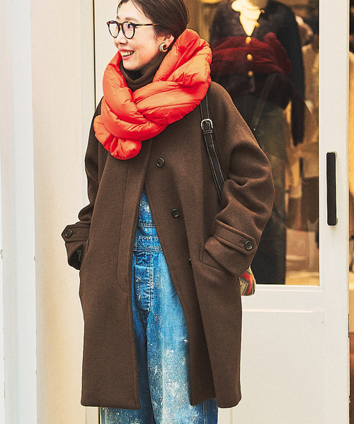 FRAMeWORK（フレームワーク）の「ラムウールMIXシャルムバルカラー