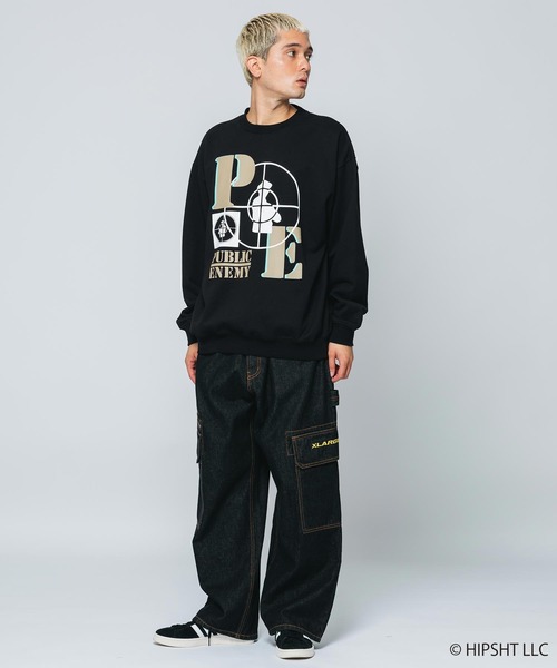 XLARGE（エクストララージ）の「XLARGE｜PUBLIC ENEMY CREWNECK SWEAT