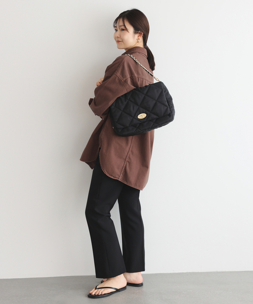 OUTDOOR/アウトドア SLOBE別注 キルティンクショルダーバッグ