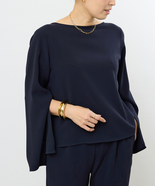 Sofia ジップスリーブ ブラウス（シャツ/ブラウス）｜Deuxieme Classe