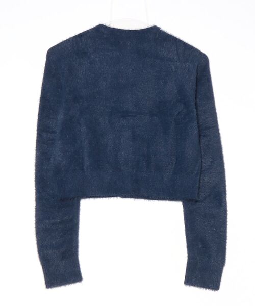 adidas（アディダス）の「フラッフィー ニットカーディガン / シャギー