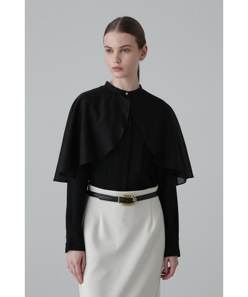 セール】パウダリードライサテンブラウス（シャツ/ブラウス）｜ADORE