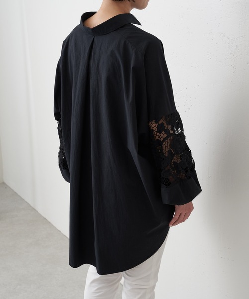 BEARDSLEY（ビアズリー）の「《ビアズリー》袖レースシャツ（シャツ