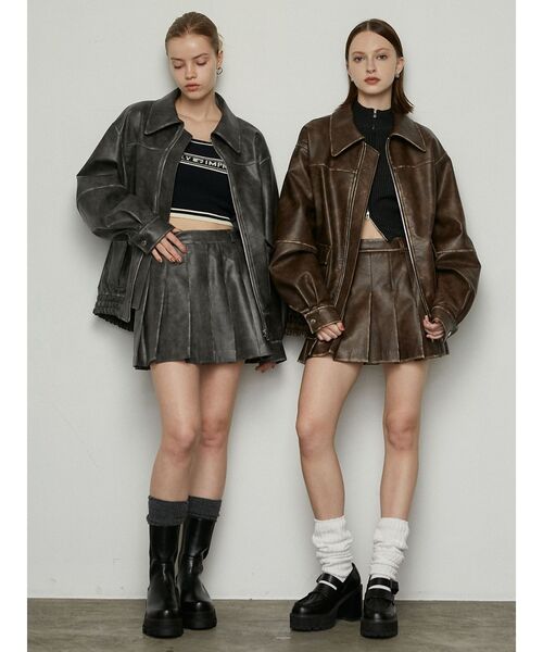 EMODA（エモダ）の「ヴィンテージライクオーバーブルゾン（ブルゾン