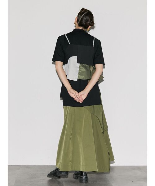 UN3D.（アンスリード）の「MA-1ドッキングビスチェ（キャミソール