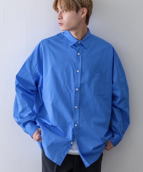 improves（インプローブス）の「ブロード レギュラーカラー 長袖シャツ