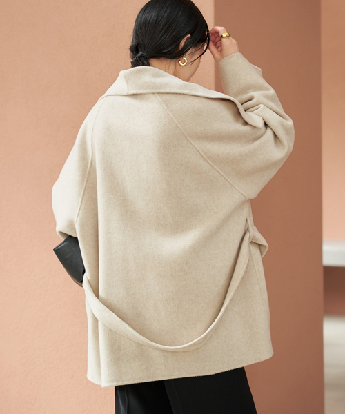 追加》HAMILTON DRAPE HALF コート 2（その他アウター）｜Plage