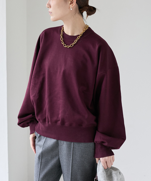 シルケットコットンsweat（スウェット）｜VERMEIL par iena