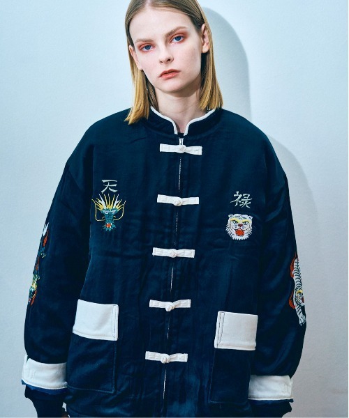 RNA（アールエヌエー）の「J2121 チャイナスカジャン（ブルゾン）」 - WEAR