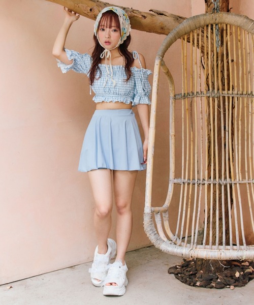 OLIVE des OLIVE（オリーブデオリーブ）の「シャーリングswim wear