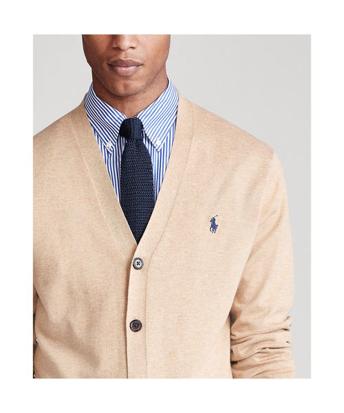 コットン Vネック カーディガン（カーディガン/ボレロ）｜POLO RALPH