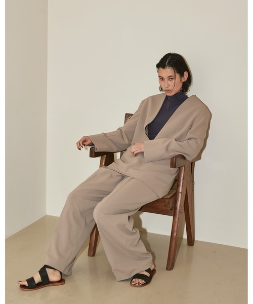 TODAYFUL（トゥデイフル）の「Uneck Pullover Jacket（ノーカラー