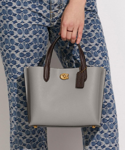 COACH（コーチ）の「ウィロウ トート 24 カラーブロック ウィズ