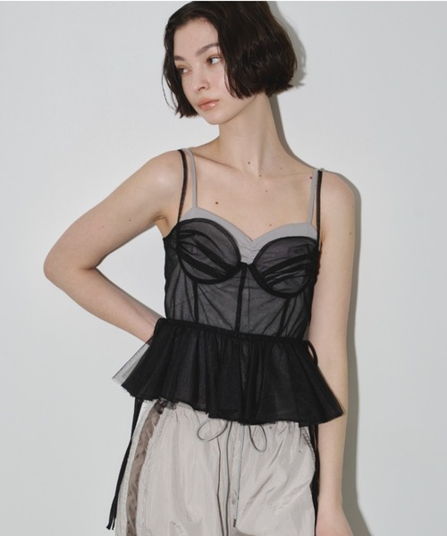 LA BELLE ETUDE（ラベルエチュード）の「ペプラムビスチェ（ベスト