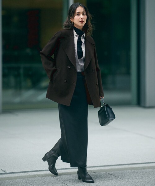 ウールリバー Pコート（ピーコート）｜ICB（アイシービー）の