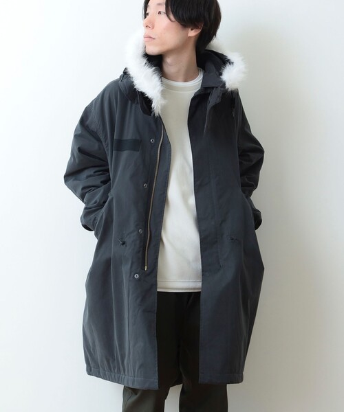 BEAMS HEART（ビームスハート）の「フード付き モッズコート（モッズ