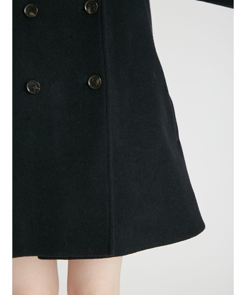セール】Aラインウールミドルコート（ピーコート）｜CELFORD（セル