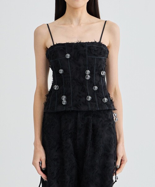 riv nobuhiko/リブノブヒコ】KIMSI BEAD BUSTIER/ビーズビスチェ