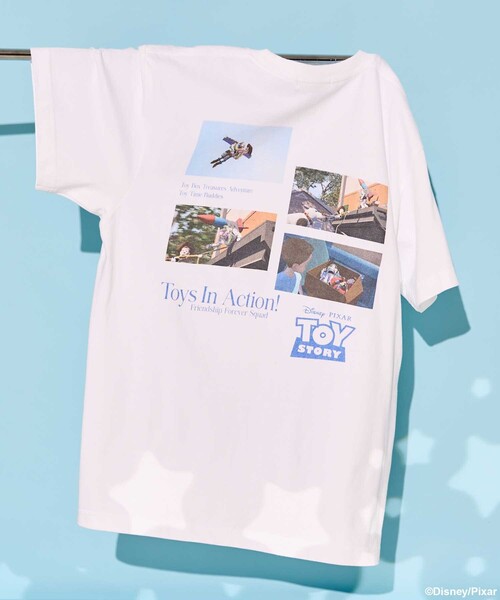 セール】【TOYSTORY】 4scenes バックプリント Tシャツ/ トイ
