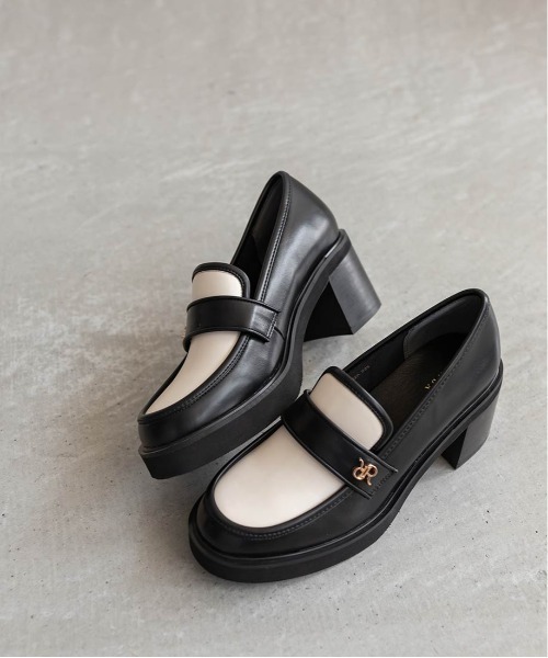 セール】モノグラムパーツボリュームソールローファー（ローファー