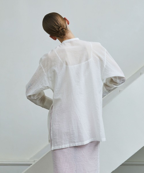 ENOF（イナフ）の「SHEER SHIRT（シャツ/ブラウス）」 - WEAR