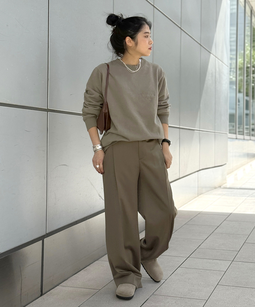 AP STUDIO（エーピーストゥディオ）の「ロゴステッチスウェット