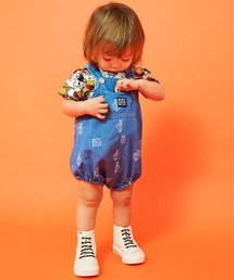 HYSTERIC MINI（ヒステリックミニ）の「MINI FACE＆LOGO総柄刺繍