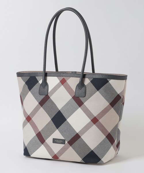 セール】クレストブリッジチェックカルゼトートバッグ（トートバッグ