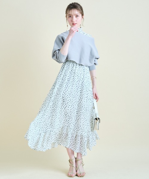 Apuweiser-riche（アプワイザーリッシェ）の「レイヤードニット付