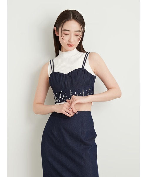 LILY BROWN（リリーブラウン）の「[L.B CANDY STOCK]クリアビジュー