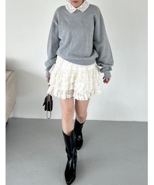 SNIDEL（スナイデル）の「【USAGI ONLINE/ZOZOTOWN限定】ビジュー衿