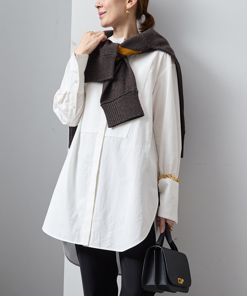 ソフトブロードバンドカラーシャツ（シャツ/ブラウス）｜VERMEIL par