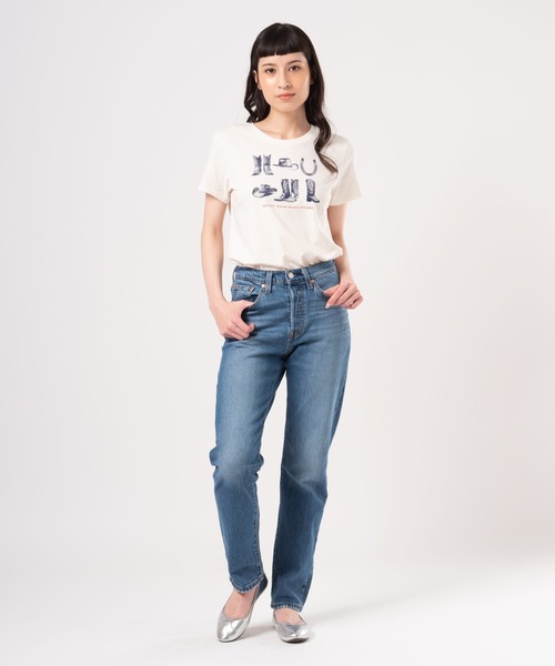 Levi's/リーバイス 501(R) ジーンズ FOR WOMEN ミディアムインディゴ