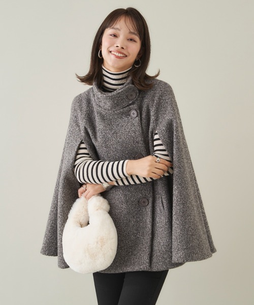 Shelly island（シェリーアイランド）の「ケープコート（ポンチョ