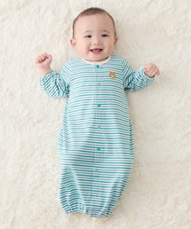 カラフルビーンズ 総柄カバーオール（ロンパース）｜HOT BISCUITS